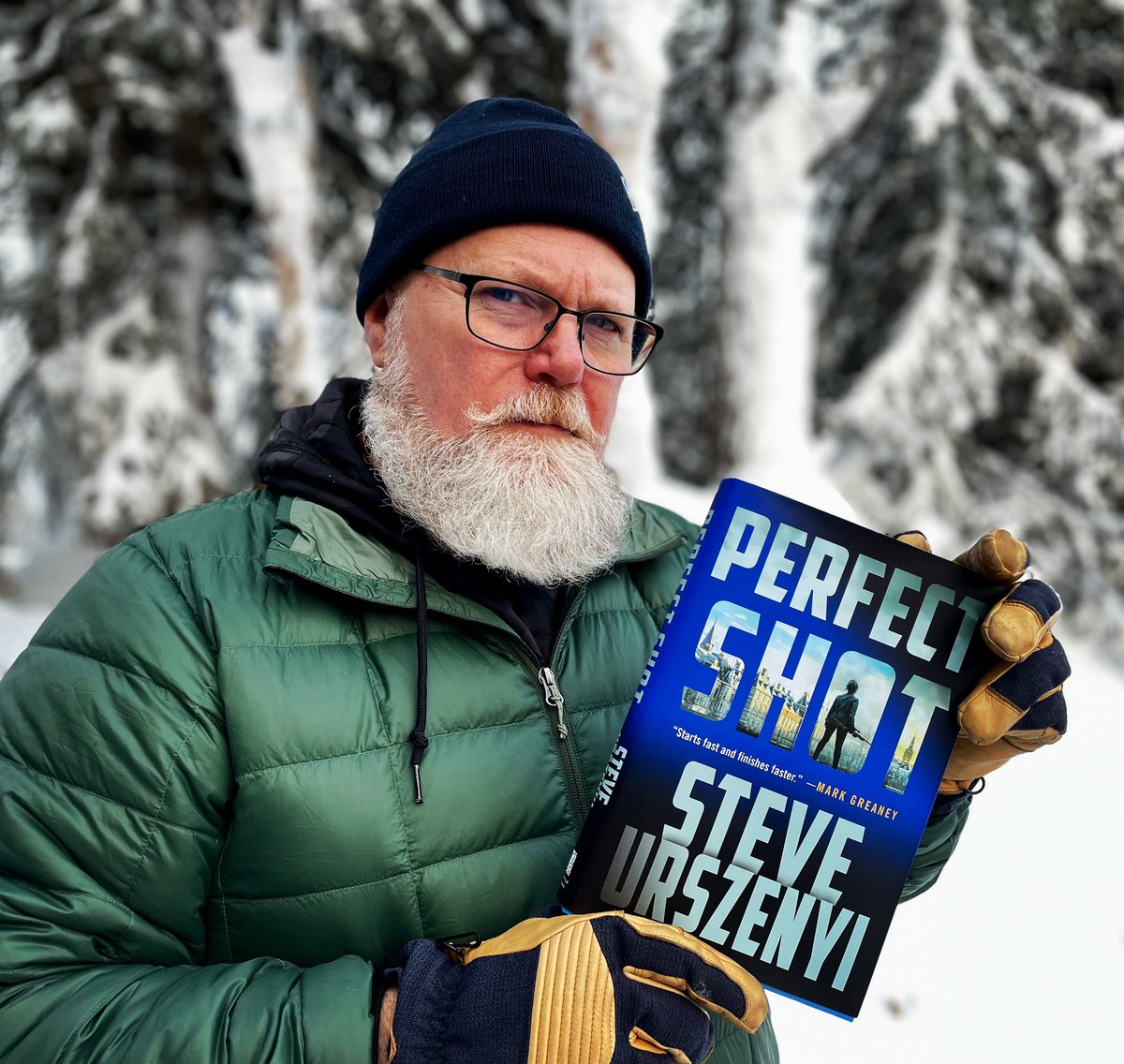 Happy Publication Day from Alaska to Steve Urszenyi! PERFECT SHOT is the perfect debut. We’ll done, my friend.