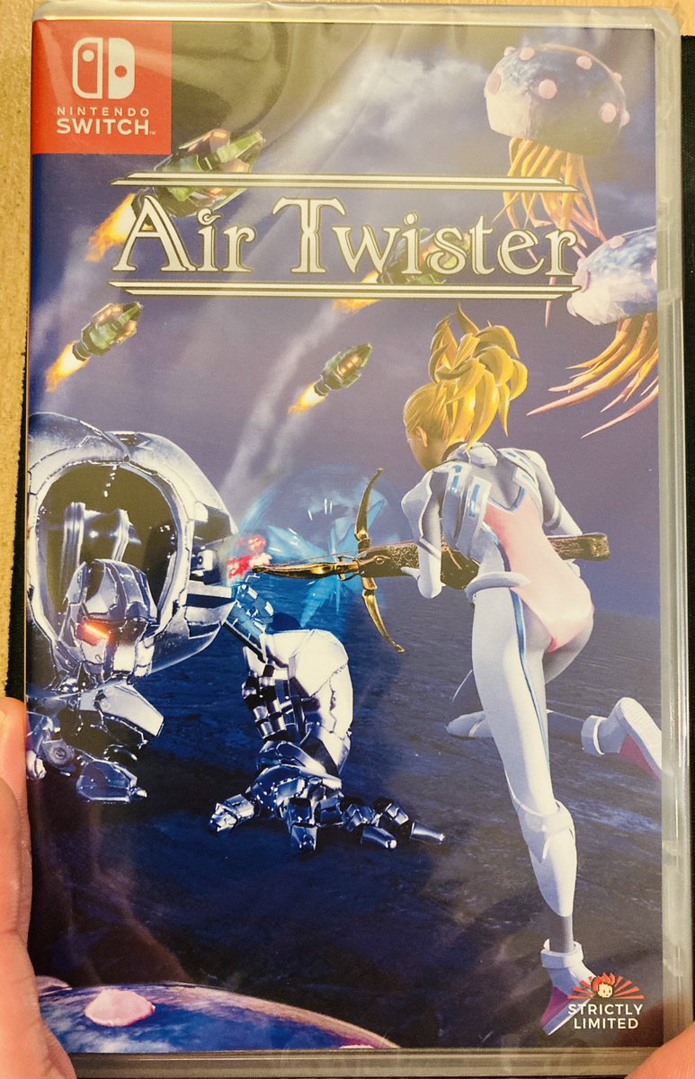 Air Twister for Switch just arrived from Strictly Limited Games! #Nintendo #gaming #AirTwister