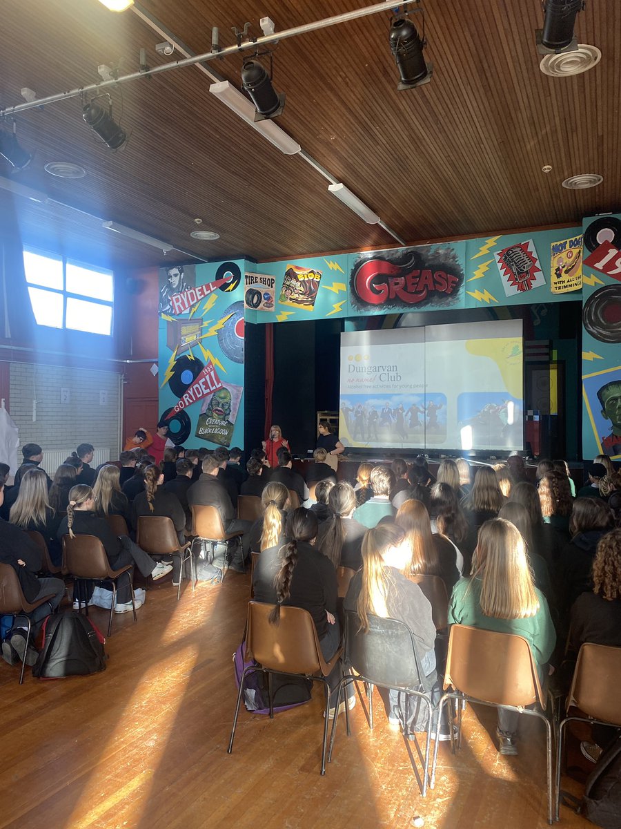 McGannMargo's tweet image. Leaders from Dungarvan Name Club spoke to all TY @FriaryCollege This club gives young people a space to make new friends, try exciting new things and express themselves.
The club is for young people age 15-18 Please Join application form available