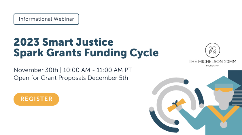 🗓️ Mark your calendar for November 30th! Join <a href="/RyanHEK/">Ryan Erickson-Kulas</a> and Kenia Miranda Verdugo to explore the 2023 #SmartJustice #SparkGrants funding cycle. They’ll dive into the focus areas and will answer any questions you may have: 20mm.org/event/2023-sma…