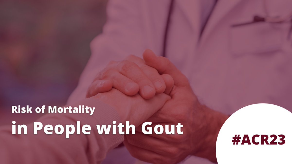 Arthritis Research Canada (@arthritis_arc) on Twitter photo #ArthritisResearch led by <a href="/Arthritis_ARC/">Arthritis Research Canada</a> trainee <a href="/natalie_mccor/">Natalie McCormick</a> and Dr. Choi showed that people with gout have a higher risk of mortality than the general population, this has not improved over time. #ACR23 Learn more:
ow.ly/reK750Q6yV1 #ArthritisResearch led by <a href="/Arthritis_ARC/">Arthritis Research Canada</a> trainee <a href="/natalie_mccor/">Natalie McCormick</a> and Dr. Choi showed that people with gout have a higher risk of mortality than the general population, this has not improved over time. #ACR23 Learn more:
ow.ly/reK750Q6yV1