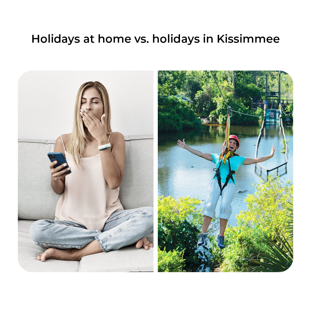 Hot tip: it’s never too early to plan your holidays and Kissimmee, FL is the perfect family vacation spot (bonus, it’s super convenient to the world-famous theme parks &amp; attractions.)
