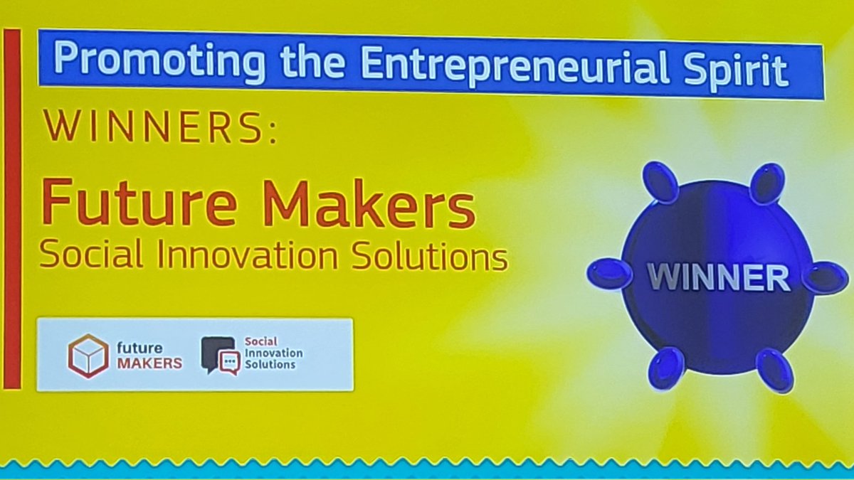 "Thank you for making Europe a home for everyone."

@CiprianStanescu, president of Future Makers, invokes the promise of Europe after winning the <a href="/EEPA_EU/">Promoting Enterprise</a> European Enterprise Promotion Awards in the 'promoting the entrepreneurial spirit' category. 🇪🇺🇷🇴

#SMEassembly2023 #EU2023ES