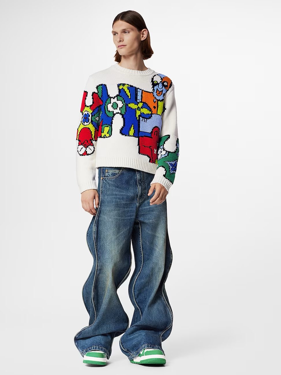 パンツ Louis Vuitton washed wavy denim Louis Vuitton Washed Wavy Denim Pants | WHAT'S ON THE STAR?