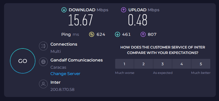 acido100x100's tweet image. Así estamos nuevamente con @InterCliente @TuMundoInter en la Urb. Montecristo, Caracas con un INTERNET lento o inexistente desde las 11:00 am, con estos valores es imposible trabajar para una empresa
Contrato: 2500117302
#InterCliente #Intercable @conatel @sundde_ve