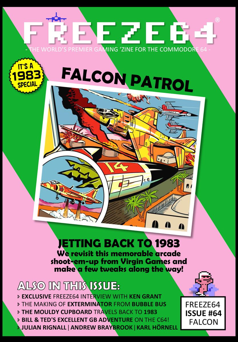 FREEZE64 issue 64 is now all complete and signed off ready to be printed and sent out to our wonderful Subscribers early January 2024. BIG ❤️ &amp; 🙏 to the team <a href="/fgasking/">Games That Weren't</a> <a href="/JazRignall/">Jaz Rignall</a> <a href="/UridiumAuthor/">Andrew Braybrook</a> and Karl Hörnell 😊
freeze64.com/freeze64-issue…
#Commodore64 #C64