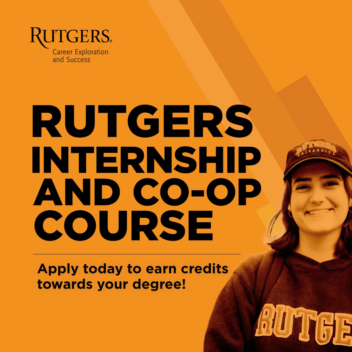 🔍 Want to earn elective credit for your
Spring 2024 Internship/Co-Op? We got your back! ⭐️
Find more information on careers.rutgers.edu/ricc #rutgersu #rutgersnb #rutgerscareers #rutgerspride #rutgersricc