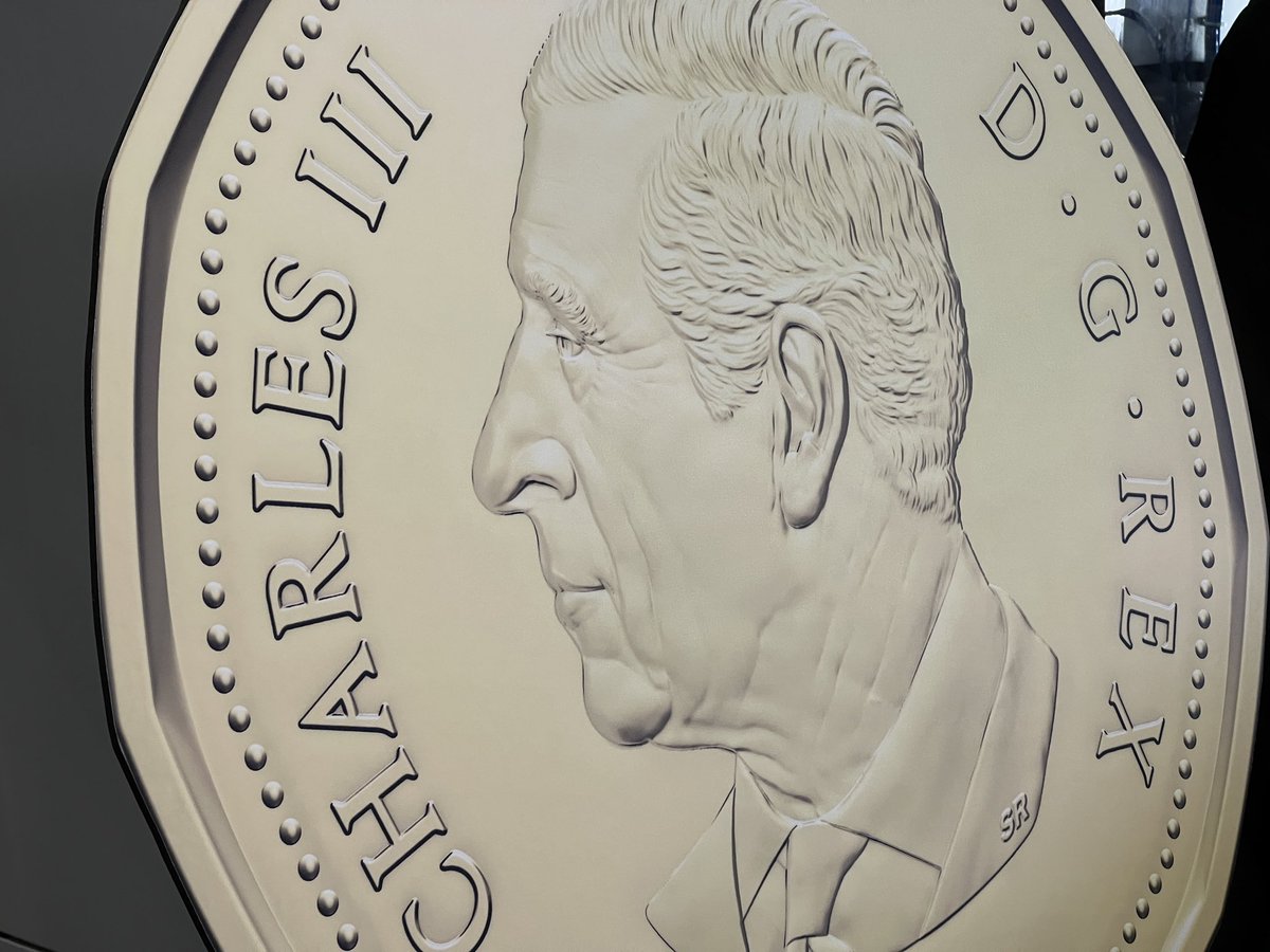 JillMacyshon_'s tweet image. A newly minted monarch. The Royal Canadian Mint unveils the effigy of King Charles. The first king on a Canadian coin in 70 years. @CTVNews