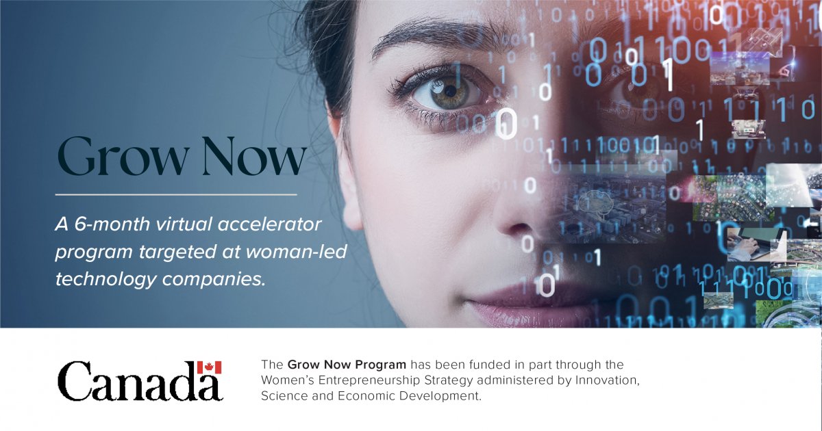 Halifax Innovation District (@hfxinnovation) on Twitter photo Are you a founder of a women-led early-stage tech startup in Canada? Grow Now by <a href="/cwb_ns/">Centre for Women in Business</a> is a virtual incubator program that offers training, mentoring, one-on-one coaching and business advisory support.
Learn more: hubs.la/Q028Skjx0 Are you a founder of a women-led early-stage tech startup in Canada? Grow Now by <a href="/cwb_ns/">Centre for Women in Business</a> is a virtual incubator program that offers training, mentoring, one-on-one coaching and business advisory support.
Learn more: hubs.la/Q028Skjx0