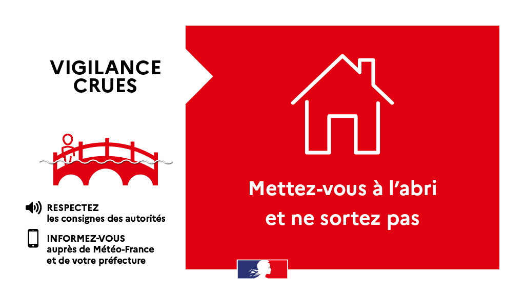 #meteo Vigilance rouge🔴  crues activée sur l'ensemble du département de la Haute-Savoie. Respectez les conseils de prudence!