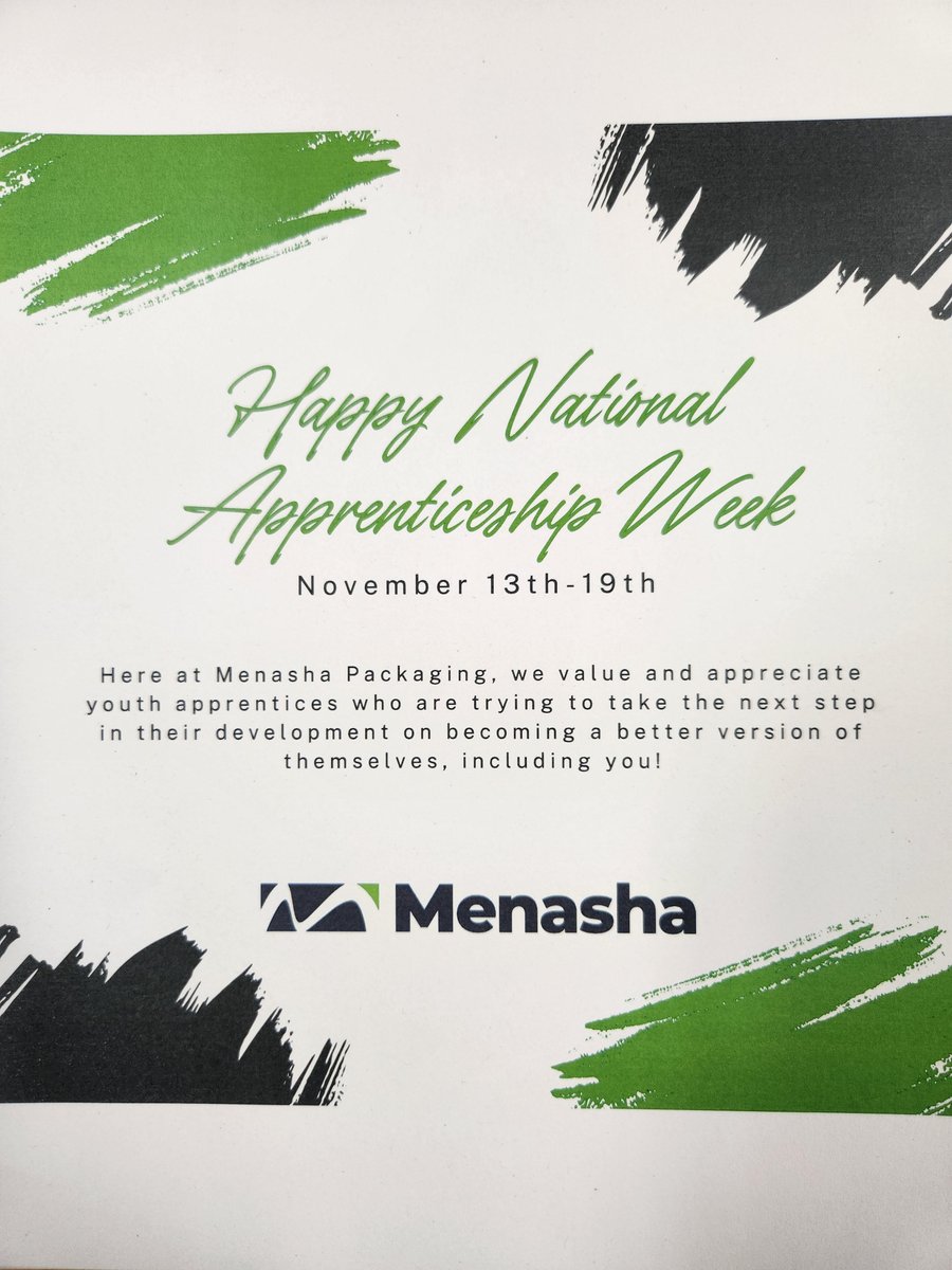 Celebrating Apprenticeship Excellence!
This National Apprenticeship Week, thanks to partners like @MenashaGreen for honoring our dedicated students with lunch & a unique 3D deer puzzle. Your commitment sets a shining example. Together, we're crafting a future of skills! #NAW2023