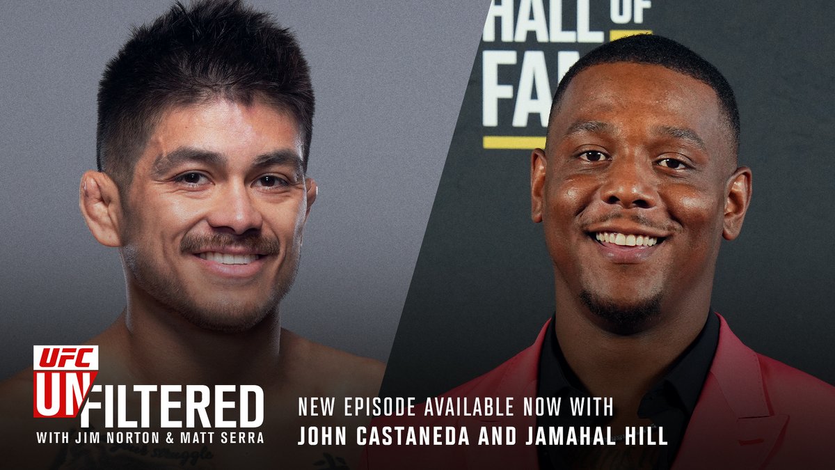 Listen to the latest episode of #UFCUnfiltered with <a href="/SEXIMEXI_UFC/">John Castaneda</a> &amp; <a href="/JamahalH/">Jamahal Hill</a> 👇        

Full episode: apple.co/2HvJwtV