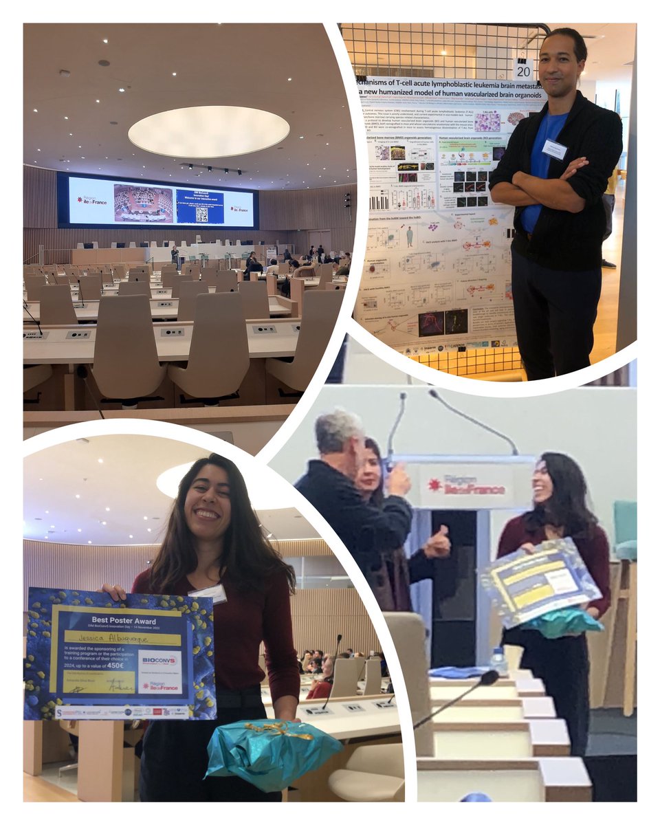 Diana Passaro (@doctordianap) on Twitter photo Amazing #innovationday at #BioConvS <a href="/iledefrance/">Région Île-de-France</a> with great participation from #passarolab to present our data about #organoids #organonchip #leukemia #microenvironment <a href="/Dr_LE_GUENNEC/">Le Guennec Loïc</a> <a href="/NaaJorgi/">Jorgina.R</a> <a href="/rana_znaidi/">Znaidi Rana</a> & the super⭐️ <a href="/AlbuquerqueJess/">Jéssica Albuquerque</a> winner of the best poster prize #proudPI Amazing #innovationday at #BioConvS <a href="/iledefrance/">Région Île-de-France</a> with great participation from #passarolab to present our data about #organoids #organonchip #leukemia #microenvironment <a href="/Dr_LE_GUENNEC/">Le Guennec Loïc</a> <a href="/NaaJorgi/">Jorgina.R</a> <a href="/rana_znaidi/">Znaidi Rana</a> & the super⭐️ <a href="/AlbuquerqueJess/">Jéssica Albuquerque</a> winner of the best poster prize #proudPI