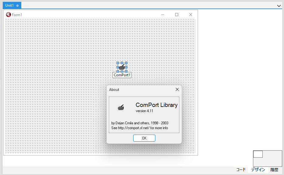 ht_deko's tweet photo. Comport Library の 12 Athens 用のパッケージを作りました。#delphi_jp
https://t.co/g6PUcH43p5 https://t.co/HXFJGZqchS