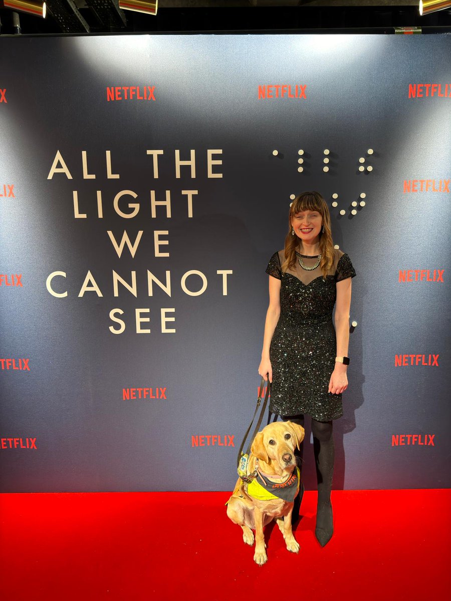 "But it is not bravery; I have no choice. I wake up and live my life. Don’t you do the same?"

At 9pm on <a href="/BBCRadio4/">BBC Radio 4</a> this blind #ATLWCS audio describer meets the captivating, blind leading lady, Aria Mia Loberti - who shares all the inside scoop!

bbc.co.uk/programmes/m00…

#Netflix