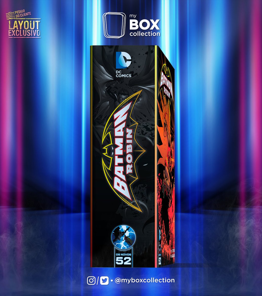 myboxcollection's tweet photo. 🟡 BOX BATMAN & ROBIN: OS NOVOS 52
(Box para as edições em capa dura)
🆕 LANÇAMENTO EXCLUSIVO!
🚨 Não acompanha as revistas 🚨
#batmanandrobin #batman #robin #joker #gotham #gothamcity #new52 #brucewayne #comics #dc #dccomics #dcuniverse #comicsdesign #damianwayne #twoface https://t.co/bSq5sg52mB
