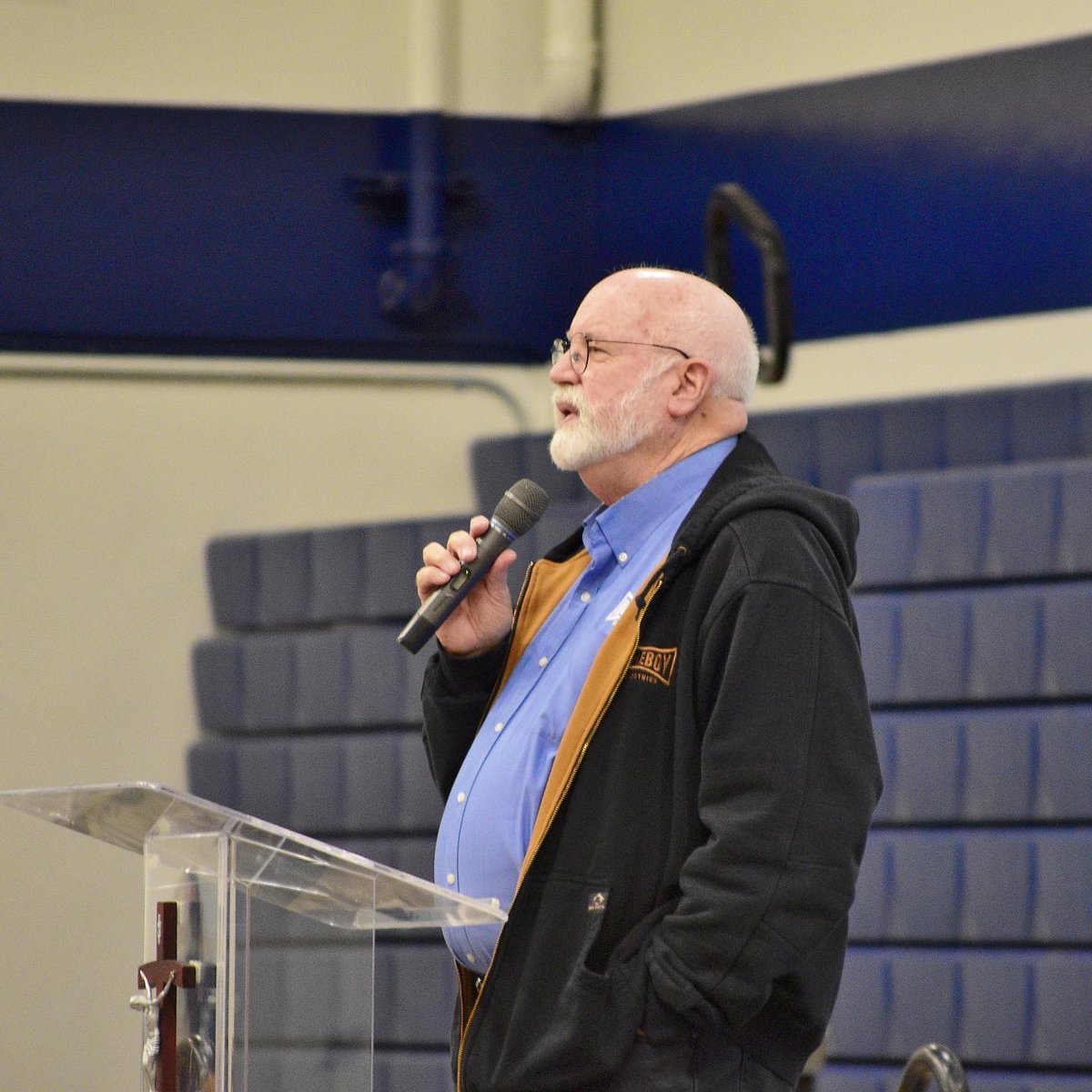 BellarmineBells's tweet photo. We were honored with the opportunity to listen to Fr. Greg Boyle, S.J., Walter and Steve from @HomeboyInd  speak today as we continue to explore this year’s Justice Summit theme, Socio-Economic Justice. #GoBells #BellLife #JusticeSummit #SocioEconomicJustice #AMDG https://t.co/a8ckK9Xjsq