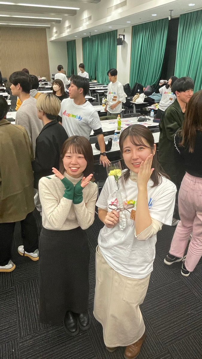 RootSeikei2020's tweet photo. 【11/11 アセンブリ】

23'代表陣のJCC最後の企画であるアセンブリに参加して来ました！私たちの大好きな現代表のまなかさんも、この企画でJCCは最後でした😭

GVや国内派遣のコンテンツをやり、学びが多くありました！また、他CCの方とも沢山話すことができました🌱

#RootSeikei
#成蹊大学 https://t.co/OAas99nObJ