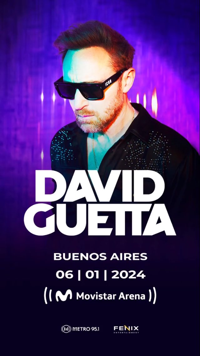 GuettaAR's tweet photo. @davidguetta bienvenido nuevamente a Argentina 🇦🇷 🔥 https://t.co/O8qXDXNA0L