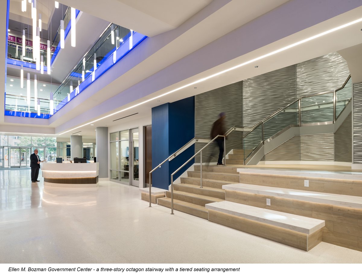 naiopva's tweet photo. NAIOP Awards Best of Buildings: Capital Improvement Institutional Award of Merit for Ellen Bozman Government Center, submitted by @realarchinc  and located in Arlington County. NAIOP Members on the team include: @ArlingtonVA &amp; @BowmanCG. Winners: https://t.co/l5IV0UqwaM
#naiopva https://t.co/R3IQkSvqPR