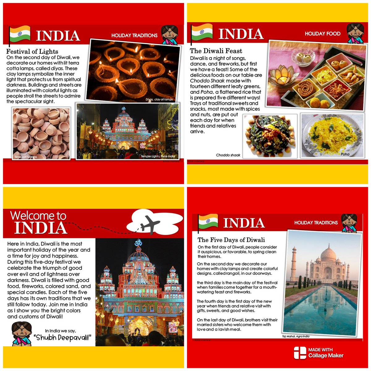 MissFrye14's tweet photo. Today in Room 105 we kicked off Holidays Around the World! We started in India! Diwali is celebrated for five days and those who celebrate decorate their homes with clay candles called diyas. After learning all about Diwali, we made our own version of diyas! https://t.co/33p2gxPW2b