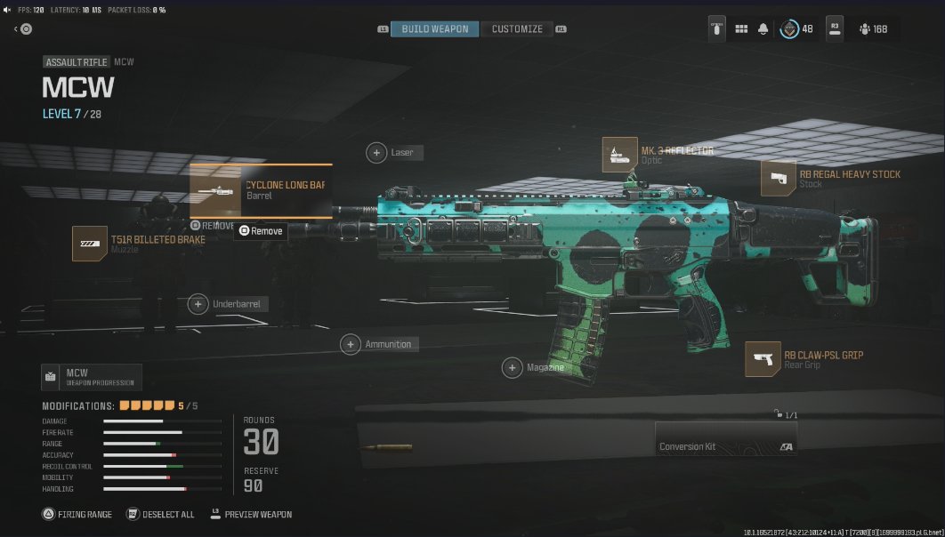 x2Pac_ThuGLorD's tweet image. My go to MCW + Renetti class for MW3