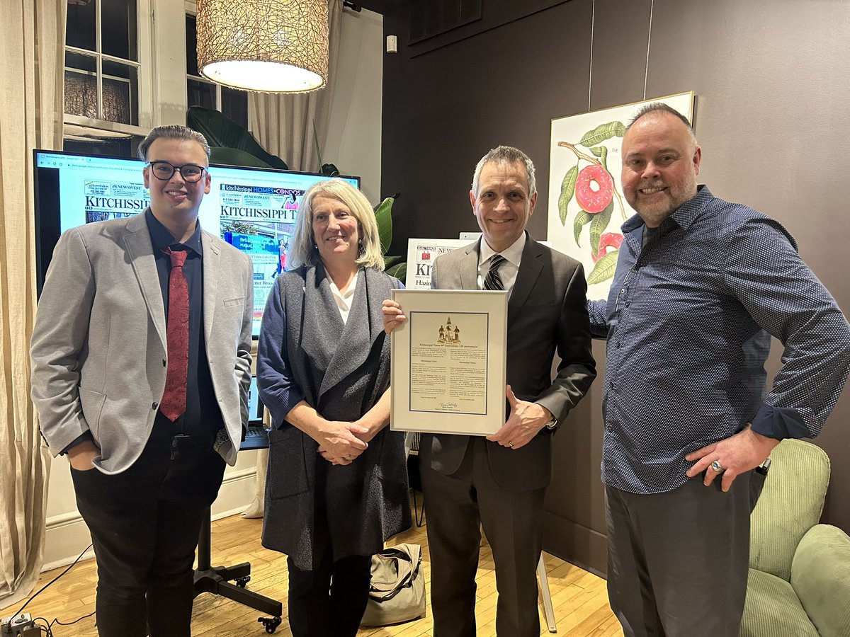 Mark Sutcliffe (@_marksutcliffe) on Twitter photo In 2003, I founded the <a href="/Kitchissippi/">Kitchissippi Times</a> Times community newspaper and tonight it celebrated 20 years! Félicitations à tous les bénévoles et au personnel! In 2003, I founded the <a href="/Kitchissippi/">Kitchissippi Times</a> Times community newspaper and tonight it celebrated 20 years! Félicitations à tous les bénévoles et au personnel!