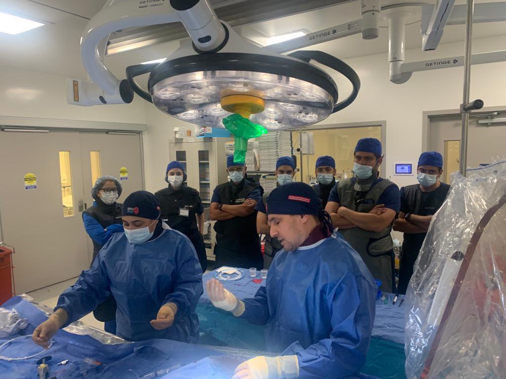 Increíble experiencia en el Hospital Bayamon Medical Center en Puerto Rico realizando un entrenamiento en intervenciones coronarias complejas! #IVUS #CTO #Rotablator #ComplexPCI