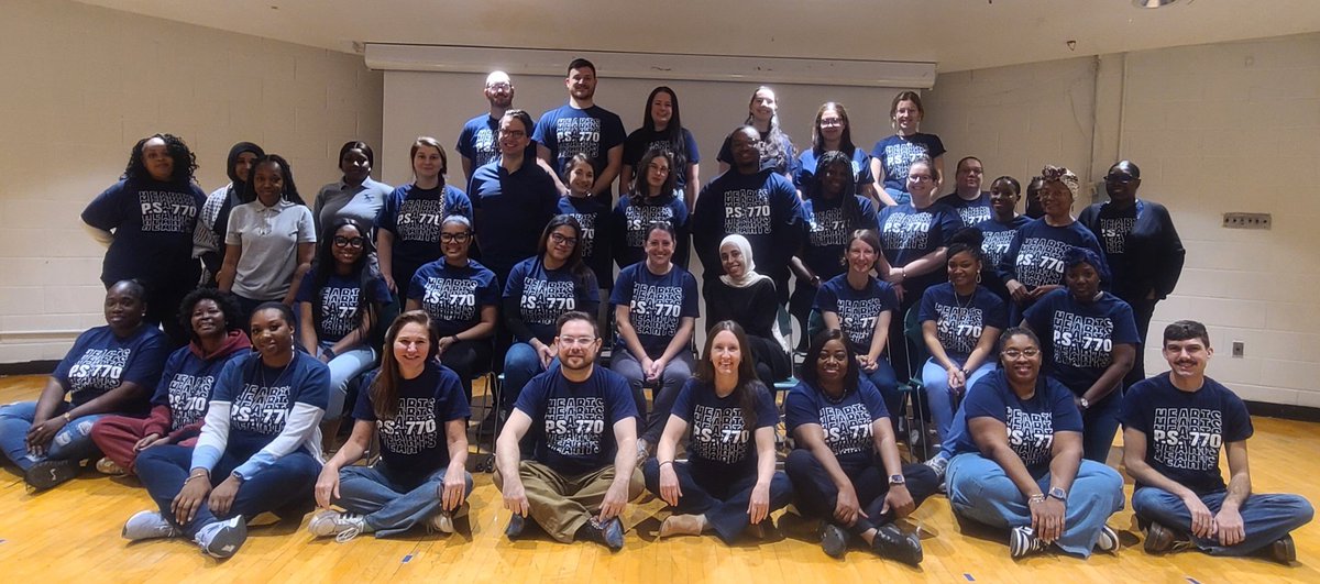 The amazing staff <a href="/ps770/">PS770</a> for the 2023-2024 school year
<a href="/SheneanL/">Shenean Lindsay</a> <a href="/CSD17NYC/">District 17</a> <a href="/NYCDOE/">NYC Dept of Ed</a> <a href="/District17CEC/">Community Education Council D17</a> <a href="/DOEChancellor/">Chancellor Kamar H. Samuels</a>