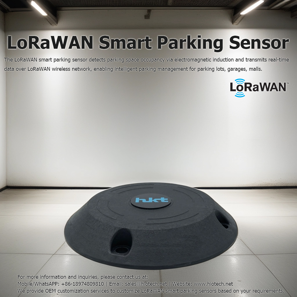 LoRaWAN Smart Parking Sensor Enables Real-Time Parking Space Monitoring and Management.

👇 More Details:
hiotech.net/product/lorawa…

#LoRaWANSmartParkingSensor #SmartParkingSensor #ParkingSensor #SmartParking #SpaceDetection #ParkingManagement #LoRaWAN #LoRa #IoT #LoRaWANWireless