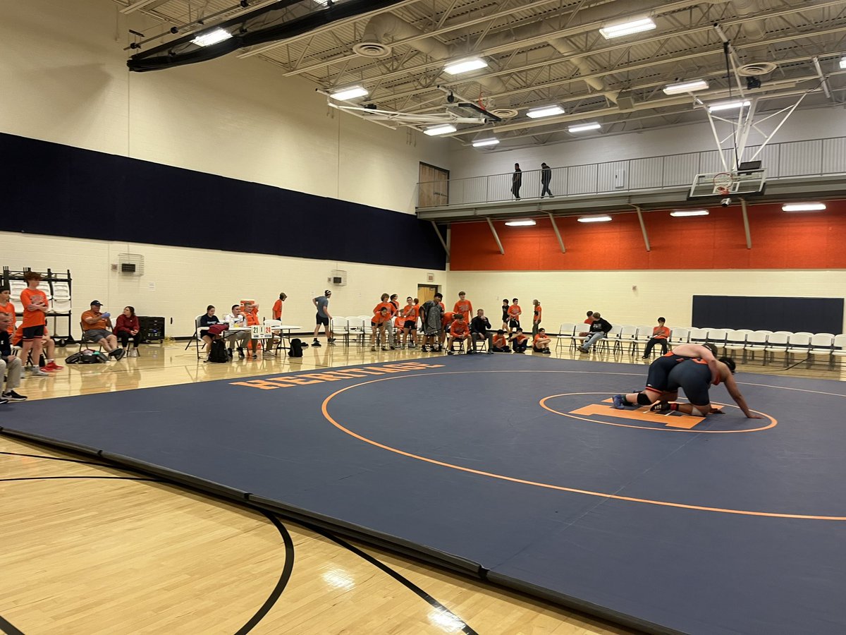 Orange and Navy Wrestling tonight. Getting excited for a great upcoming season!
