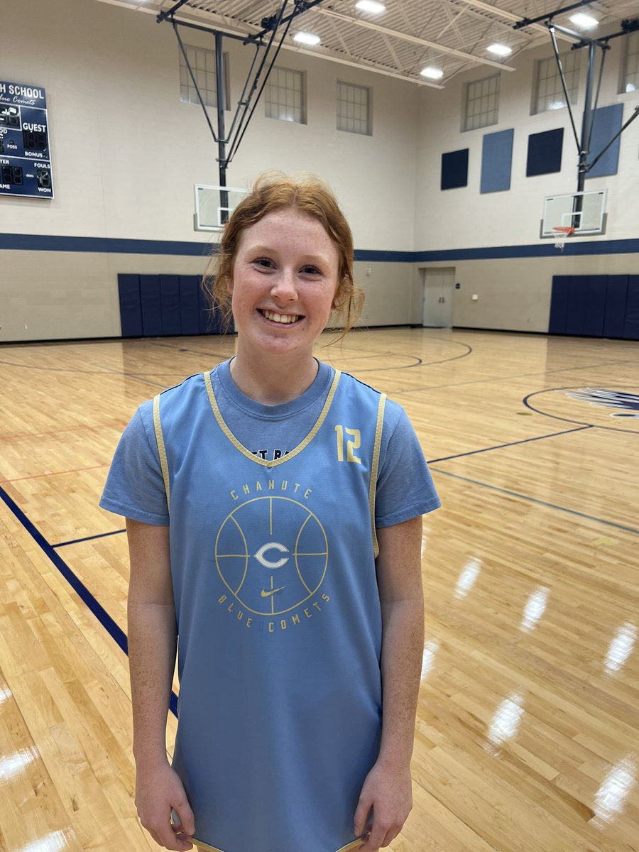 Shout out to AnnaKate, our Teammate of the Day on #TeammateTuesday. Her positivity and consistent energy earned her the vote of her teammates. #BlueComets