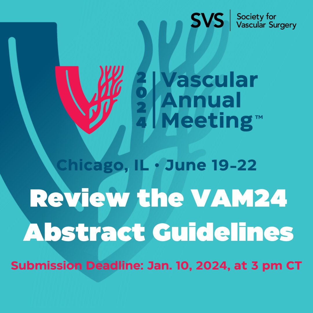 Nishi Vootukuru (@nishi_vootukuru) on Twitter photo #VAM24 <a href="/VascularSVS/">Vascular SVS</a> looks forward to reviewing your submission(s)! For a seamless review, please ensure your submission meets the guidelines found here: bitly.vascular.org/VAM24abstracts… #VAM24 <a href="/VascularSVS/">Vascular SVS</a> looks forward to reviewing your submission(s)! For a seamless review, please ensure your submission meets the guidelines found here: bitly.vascular.org/VAM24abstracts…