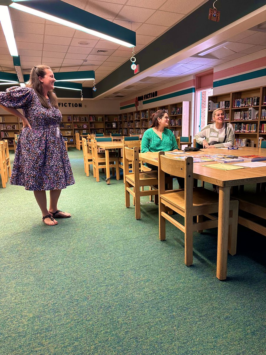EsolVolusia's tweet photo. ESOL Parent PLC @DebaryEagles, thank you to the administration and of course Ms. Moon, ESOL Teacher, and Ms. Alban, ESOL Paraprofessional🙌🏻 #ESOLVCS https://t.co/ydRyfQnA60