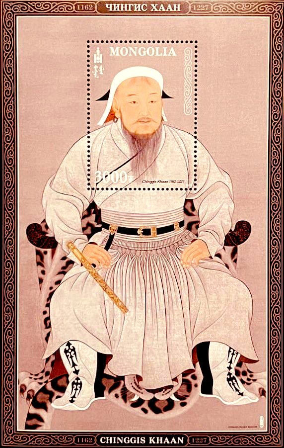 ファーストナンバー Genghis Khan チンギスハーン カード 1/50