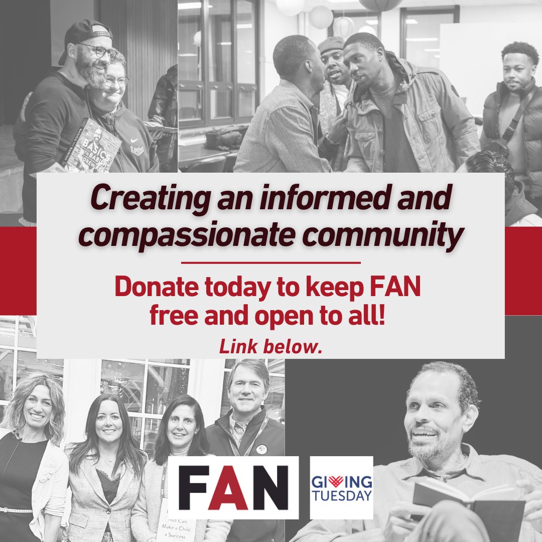 DONATE TODAY – This Giving Tuesday, consider donating to FAN. Donate here: familyactionnetwork.net/support/ Thank you for your support!