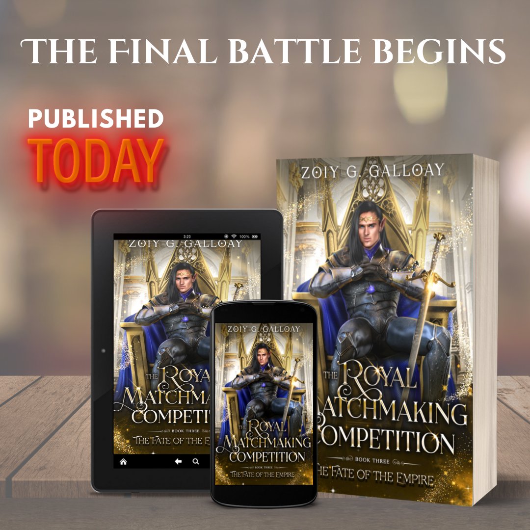 Just published today!

Buy your copy now . . .

amazon.com/dp/B0CJ2GNBJK

One elven prince fighting for his empire.

#fae #elven #publishedtoday #newlypublished