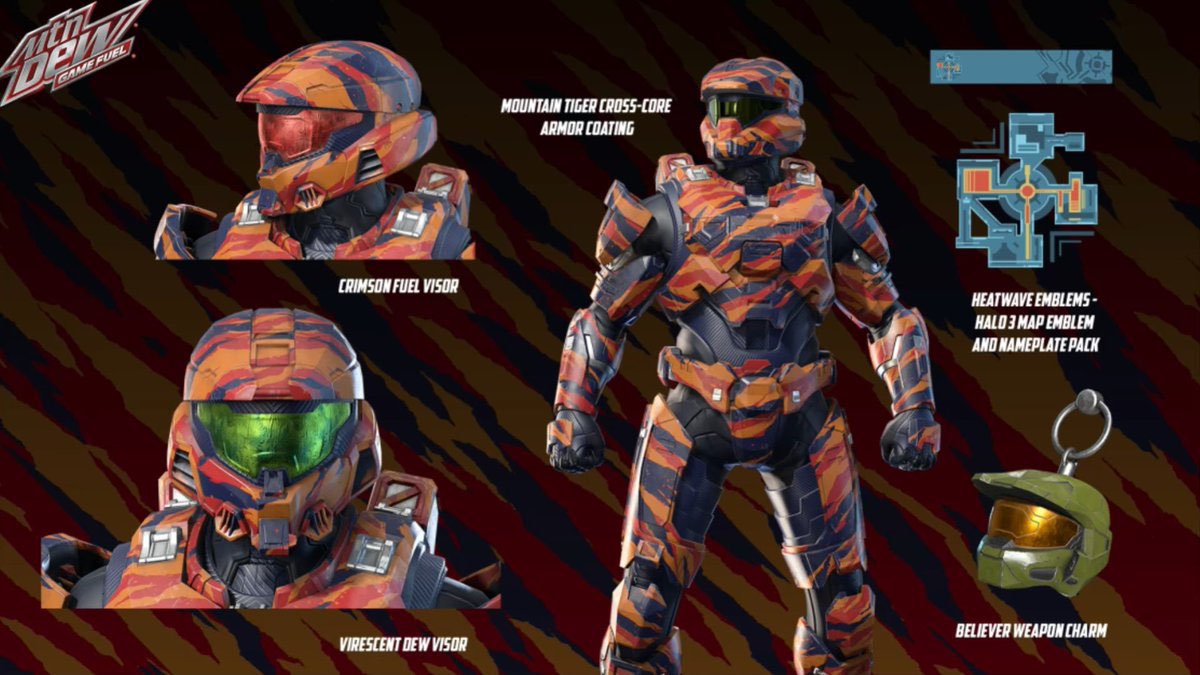 Ludo_HT's tweet photo. To celebrate the Halo 3 Throwback Playlist and the inclusion of a map I worked on, Isolation. I'm giving away items within the Dew Bundle curtesy of @MTNDEWGaming  and @Halo! Like &amp; Retweet to enter! Winners will be pulled on 11/17/2023
#Halo #HaloInfinite 🎮👊 https://t.co/xV8UgpOGJF