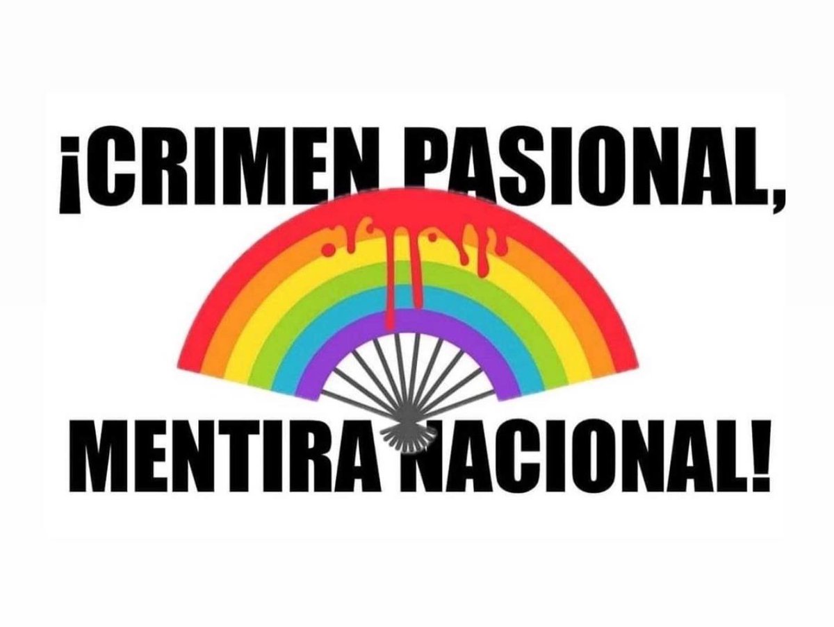 No, no nos matamos entre nosotres. No, no nos vamos a quedar callades nunca más. No, no fue suicidio, fue homicidio. No, no fue crimen pasional,fue crimen de odio. @fiscaliaAGS MIENTE, exigimos se investigue con perspectiva de crimen de odio. Descansa en poder @ocielbaena