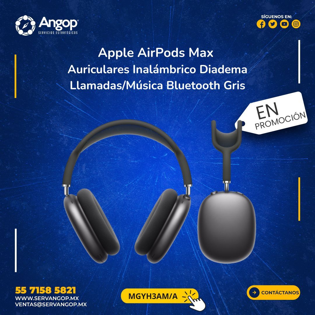 Audifonos Inalambricos Apple AirPods MAX, MGYH3AM/A