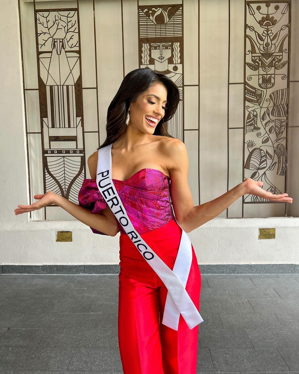 maxdalton40's tweet photo. DÍA 12
LOOK DE LA ENTREVISTA DE JURADO💜❤️🤎
#MissUniverse2023 #MissUniverso #MissUniverse #KarlaGuilfu #MUPR2023 #pageant #PuertoRico #ElSalvador #MissPuertoRico #interviewlook https://t.co/QYJBSiMMOJ