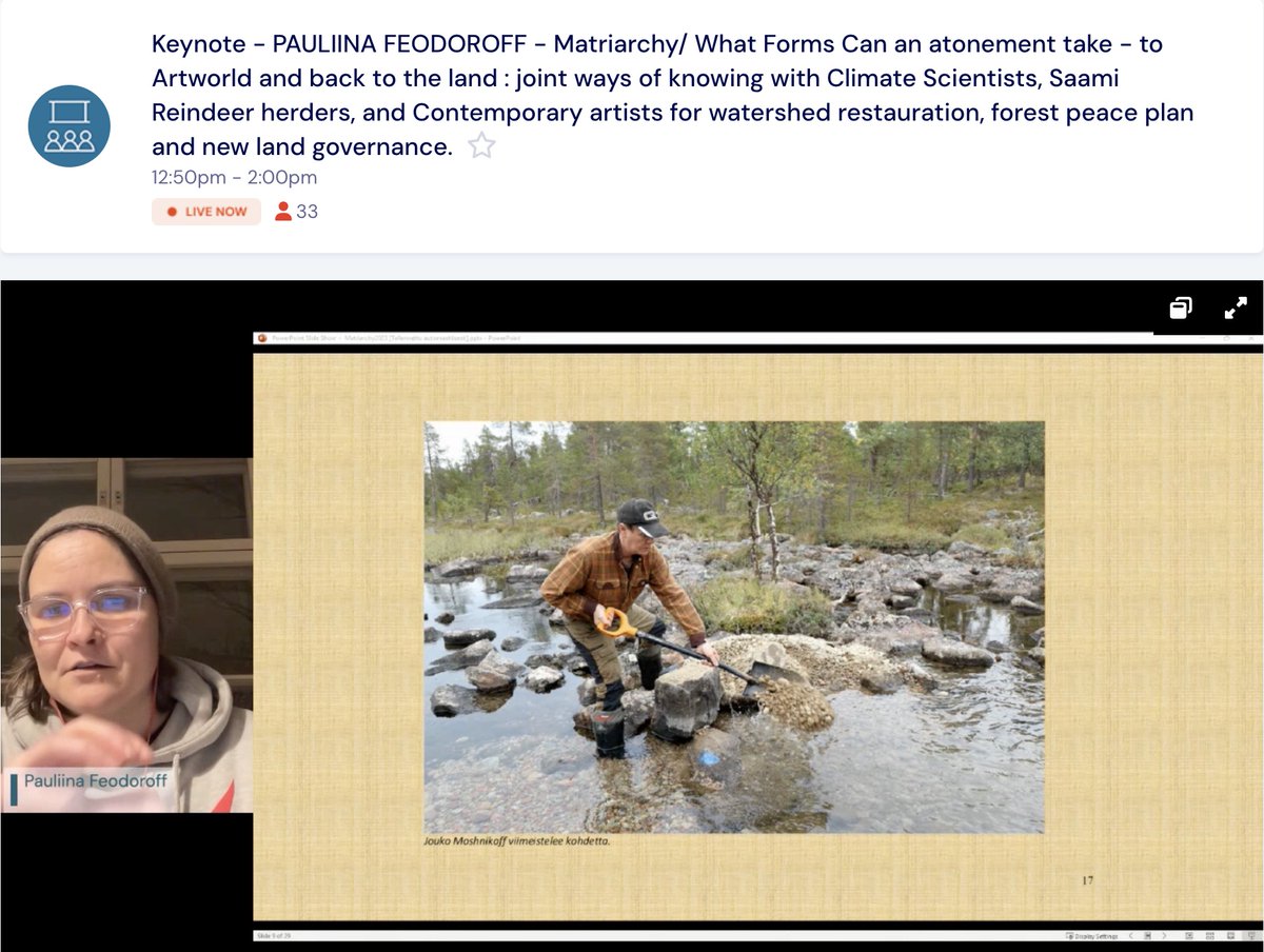 We were all quietly weeping as Pauliina Feodoroff (Sámi) spoke at our keynote. Thank you Pauliina.
#IICCRS2023