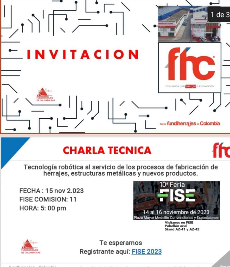 nestoring8's tweet image. Los esperamos en #Fise2023 en la ciudad de medellin.#FISE  #fisecolombia.