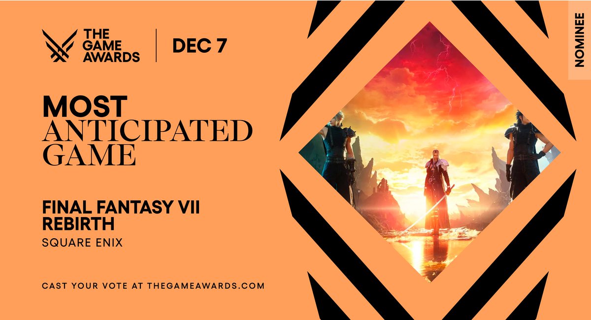 MARSOCPhantom's tweet photo. And this are my votes for Game Awards 2023! Which game you want to be game of the year? 
Alan Wake 2 was incredible with art, story and music/soundtrack! https://t.co/IGIOmX87Lp