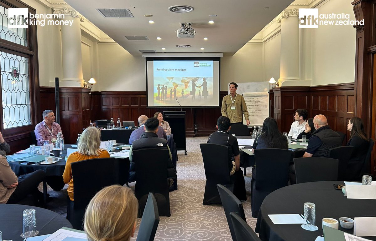 This week the DFKANZ Annual Managers Conference has kicked off at the Rendezvous Hotel in Melbourne. Daniel Shaw, Director and SMSF Specialist Adviser, took the stage to present and assist in roundtable discussions to share his knowledge and wisdom to our future leaders.