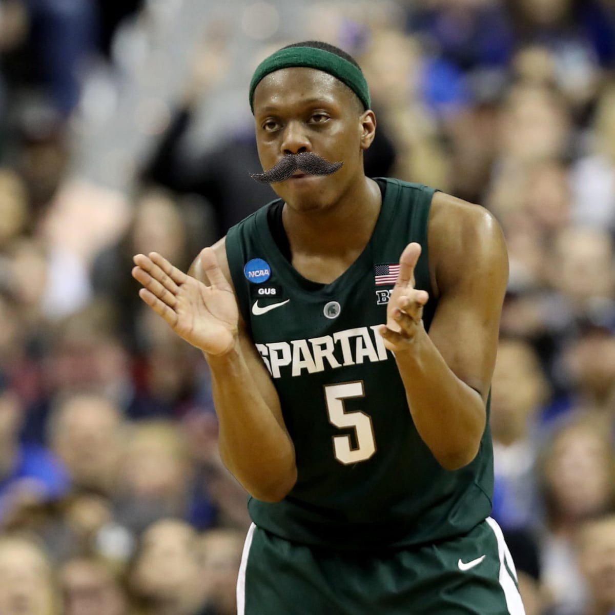 BREAKING: Emergency transfer Wassius Cinston will suit up for Michigan State in the second half vs Duke