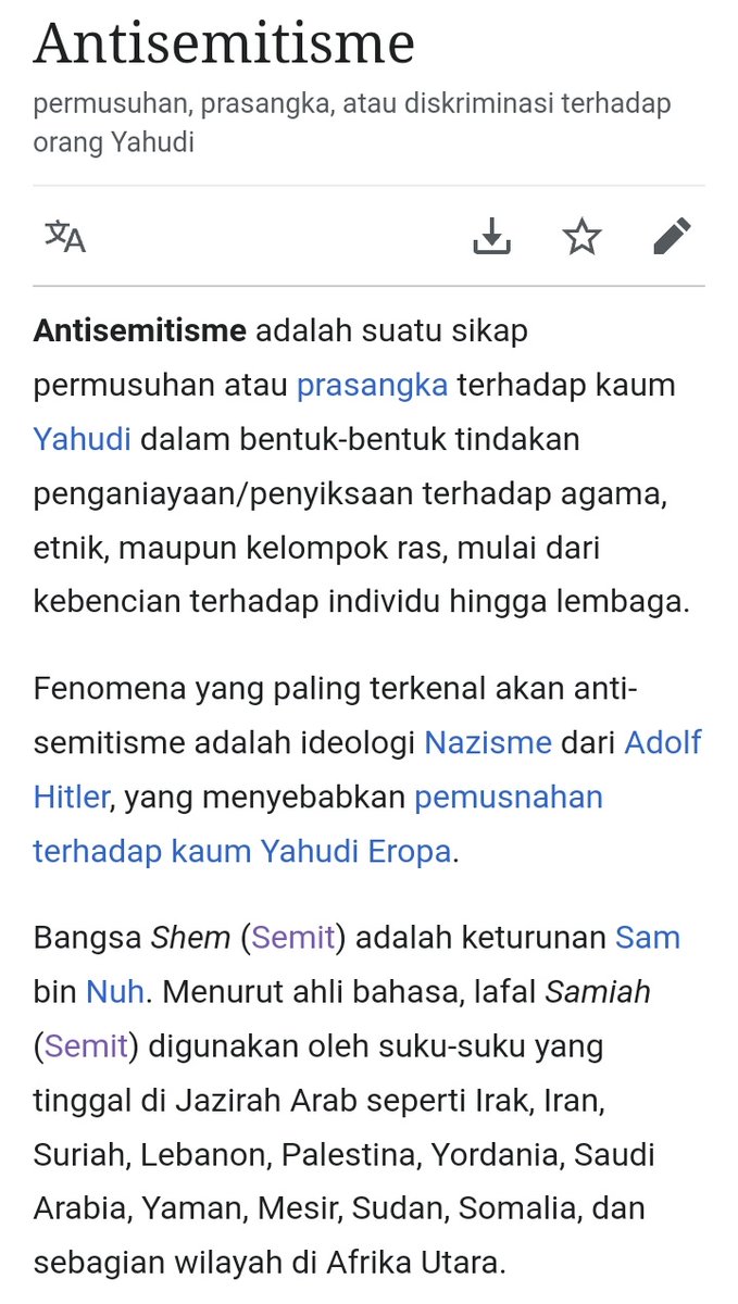 Homo_sapiens21's tweet photo. Semantics

Setiap kata itu punya maknanya, tidak boleh menciptakan definisi baru demi kepentingan ego kelompok. Bahasa itu punya kaedah dan aturan yah.

@JUST_OGA 

#semantik
#Antisemitism 
#semit https://t.co/loPjhqGxxB
