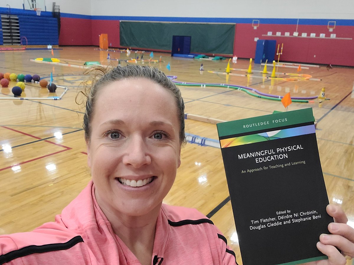 ckmulloy's tweet photo. A1: Hi Everyone - Katie joining the #meaningfulpechat from Wisconsin! Super excited to dig into this book to with this amazing group of like-minded, growth oriented #PhysEd professionals! Looking forward to growing professionally and bringing more meaning into my K-6 classes 💪❤️ https://t.co/MA1jbWkg7Q