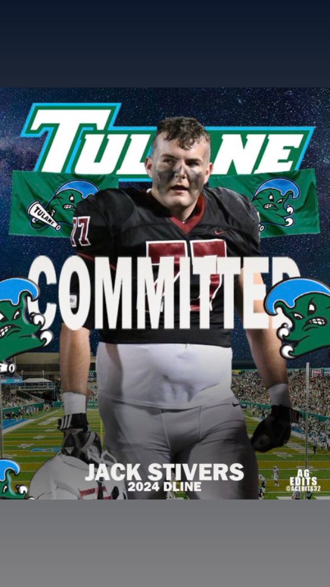 100% Committed!!! PWO!! I want to thank everyone who has supported me through this process.  It has been a wild ride and I’m excited to continue my career as a Preferred Walk-On (PWO) at Tulane!!!