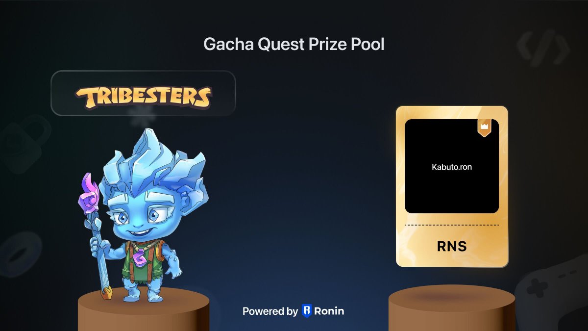 Ronin_Network's tweet image. Introducing Moku: Reloaded ⚔️

• Four days only
• Earn ultra-rare Tribesters NFTs
• Win Special Collection RNS names

Enter Moku now 👇

🔗 | ronin.moku.gg

There’s a lot of buzz around Ronin and it can be hard to keep up with everything.

However, we’re just getting…